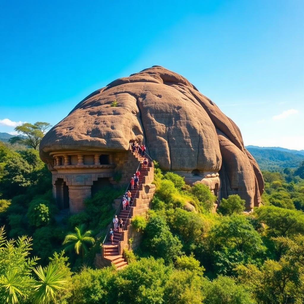 Sigiriya Lion Rock Sri Lanka Ramayan trail