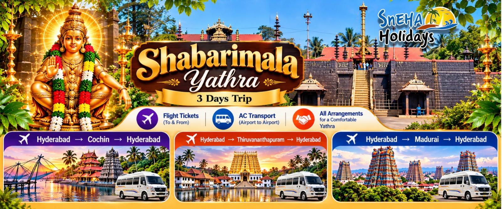Sacred Shabarimala riverfront